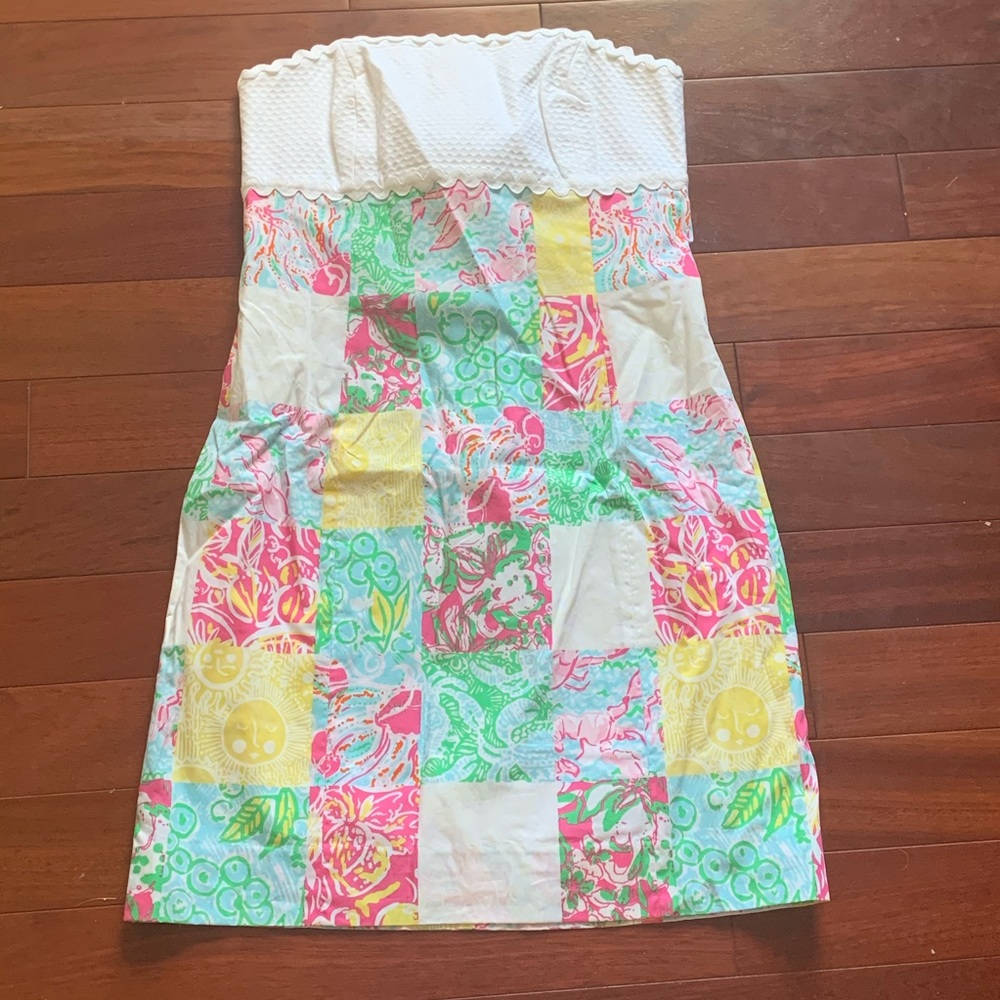 NWOT Lilly Pulitzer patchwork dress